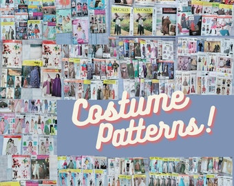 200+ Costume Sewing patterns vintage and antique. all sizes all ages all genders.