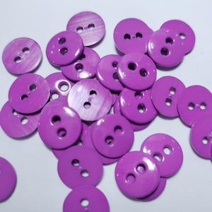 34 vintage knoppen 1/4&quot; felpaars