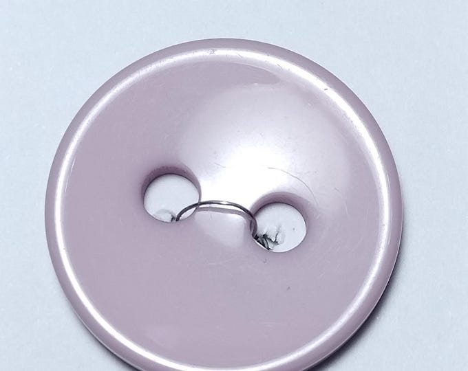 1 VINTAGE Lage Lavender Button 1 1/8"