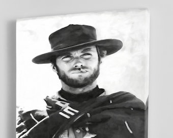 夕陽のガンマン クリント・イーストウッド カウボーイ ガン 葉巻