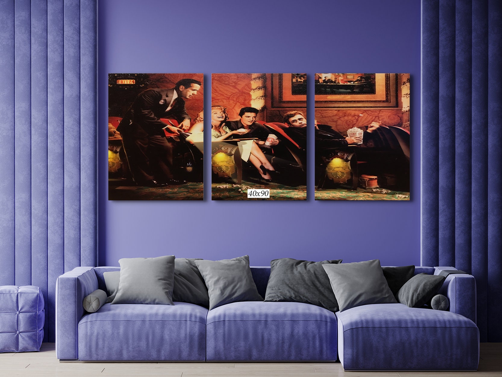 Marilyn Monroe Elvis Presley James Dean Humphrey Bogart
