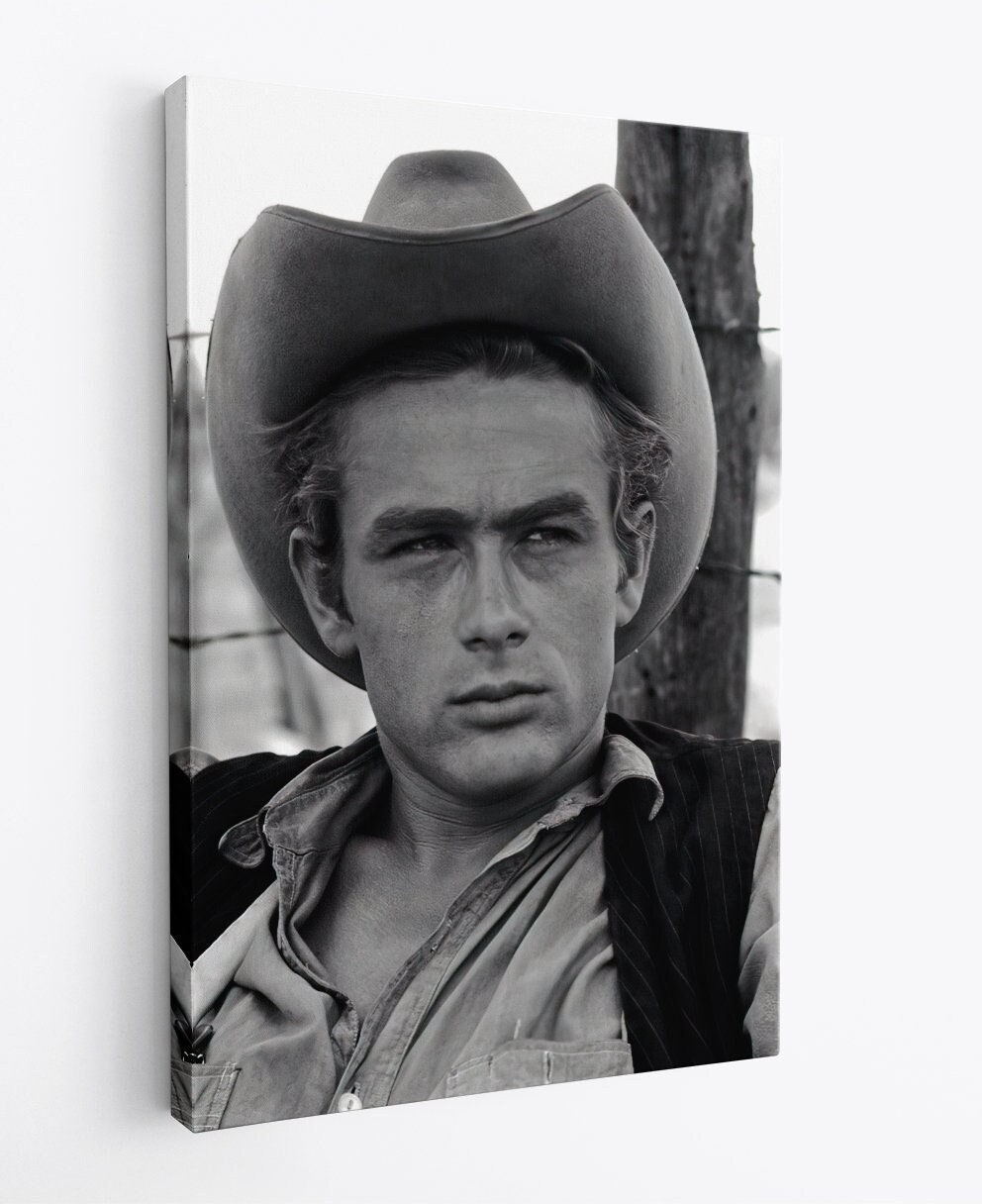 James Dean Cowboy Hat Texas Oil Company West Giant Movie Set Etsy