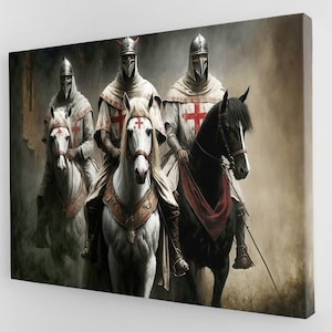 Knights Templar, Ritter des Kreuzes, Orden von Solomon's Temple, katholische Militärordenspferde, Renaissance, erste Kreuzritter, Frankreich,