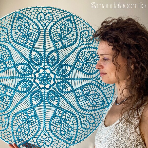 Mandala Vitrail (65 cm)