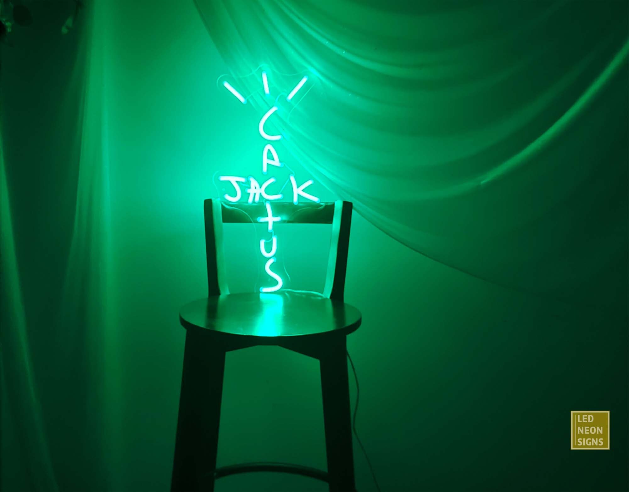 Cactus Jack LED Neon Signs for Room bar Decor birthday Gifts party