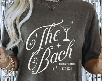 Bachelorette Party Shirts bridesmaids gifts custom lux merch bach Comfort Colors bachlorette shirts bach matching tshirts bridal party tee