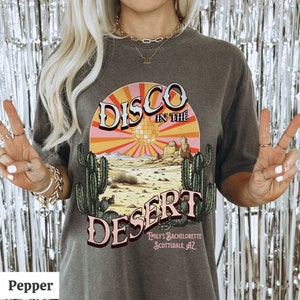 disco desert scottsdale sedona bachelorette party shirts