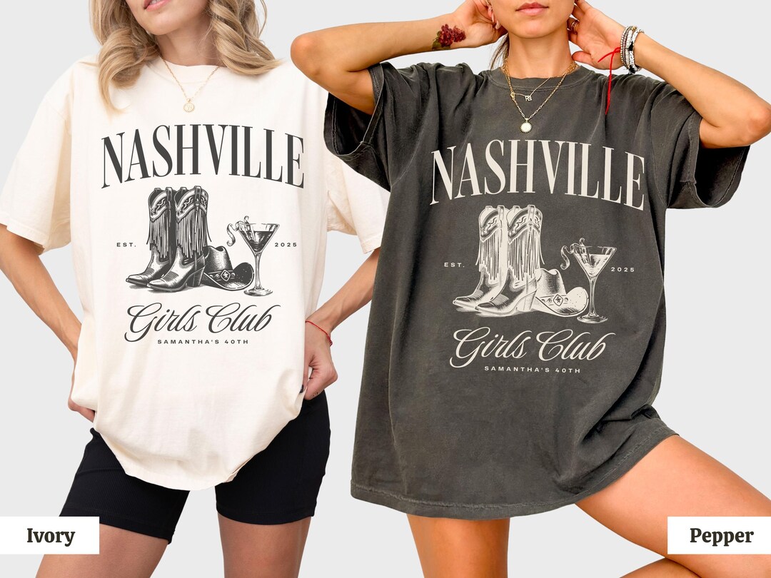 Last Rodeo Nashville Bachelorette Shirt: Custom Western Girls Trip Tee ...