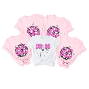 Disco Bachelorette Party Shirts: Bride & Last Disco bild 7