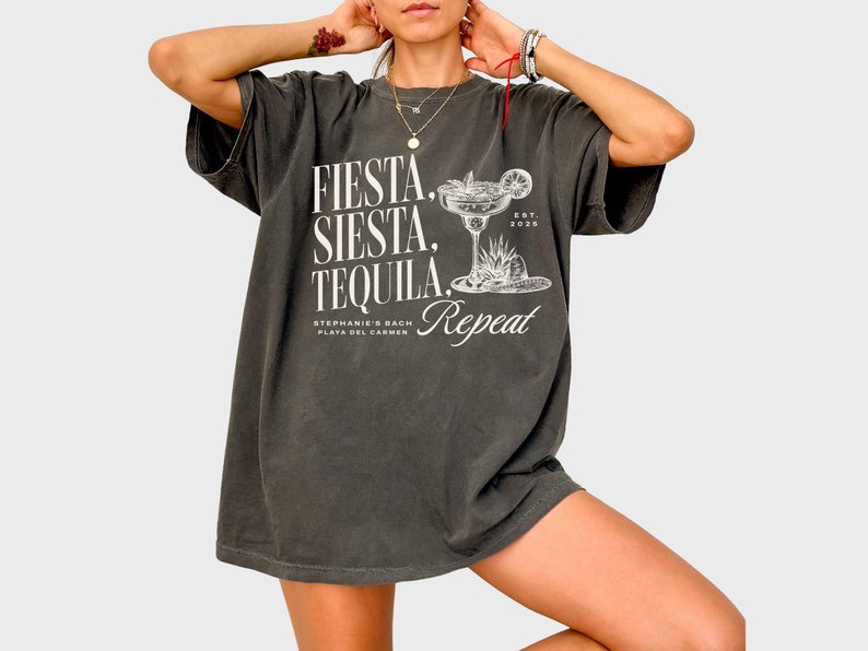 tequila bachelorette shirts final fiesta bachlorette party tshirts Mexico bach Play del Carmen Tulum margaritas bridesmaid gifts Cancun tees