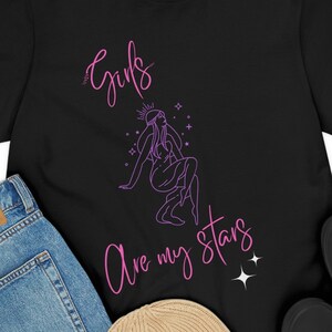 Girls are my stars, Lesbian shirt, Bisexual, Lesbian gift, pride, pride shirt, LGBTQ