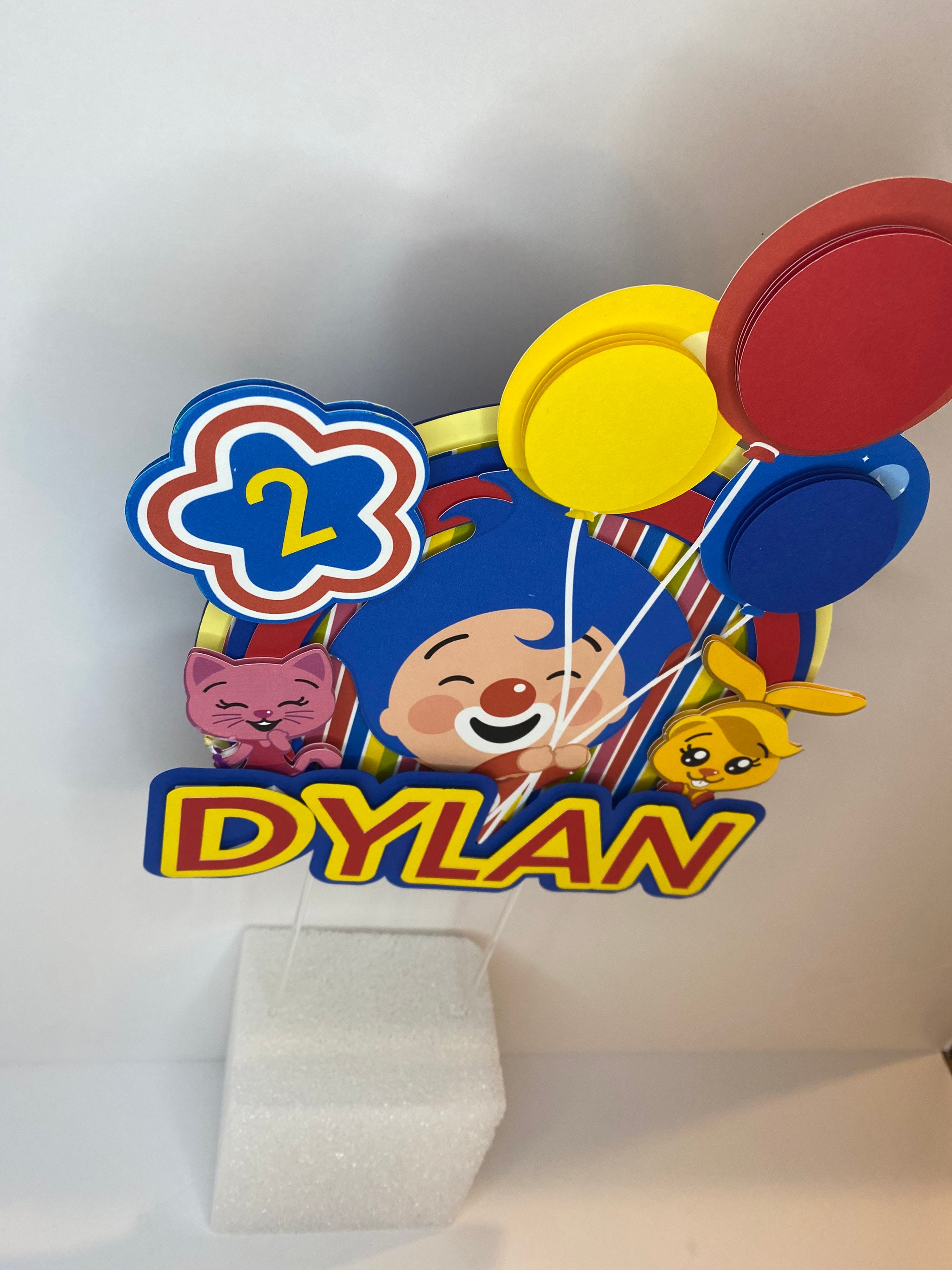 Plim Plim Cake Topper Plim Plim Cake Topper Shaker Plim Etsy Kulturaupice