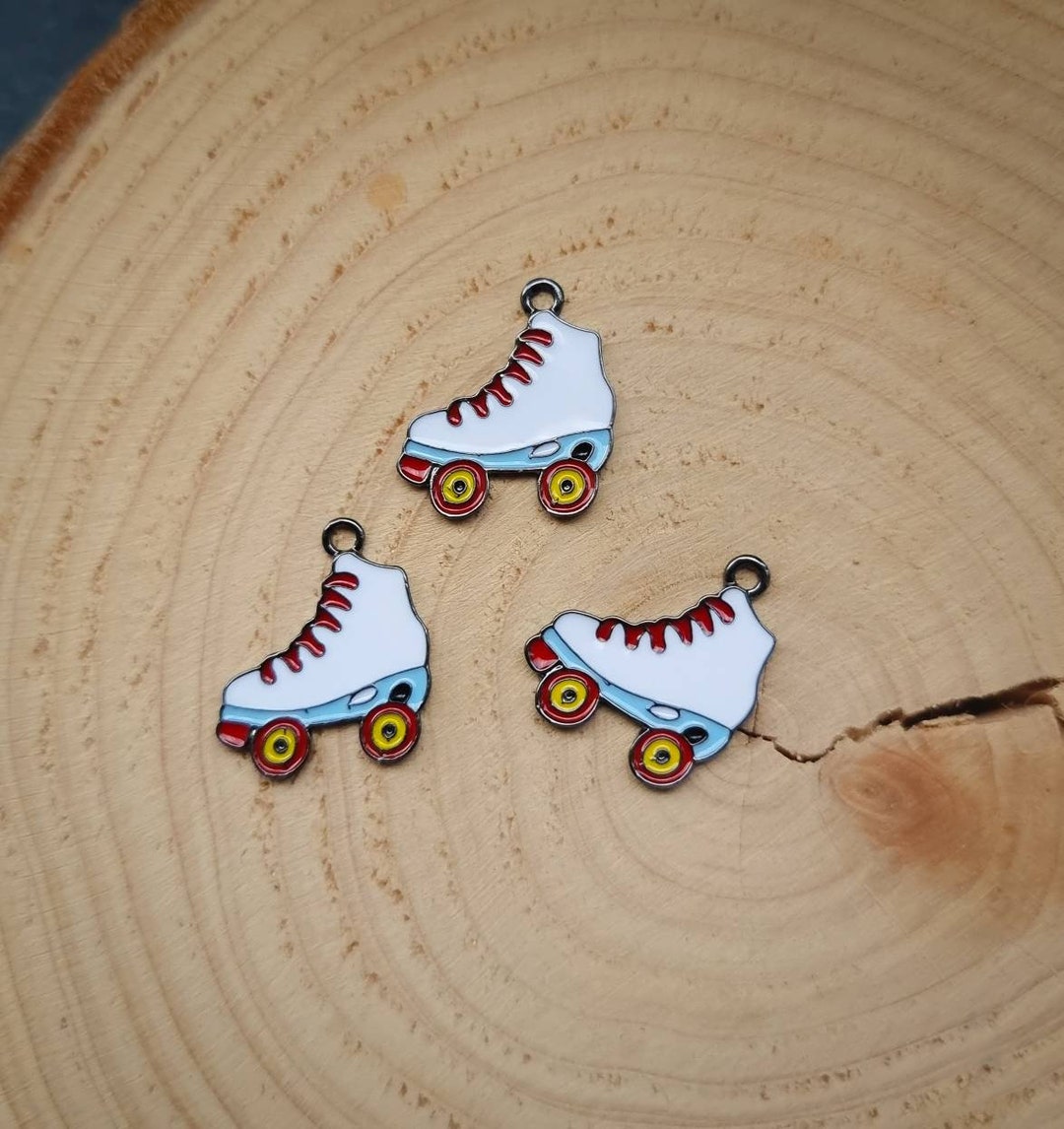 Retro Roller Skate Charms for Jewellery Making Etsy UK