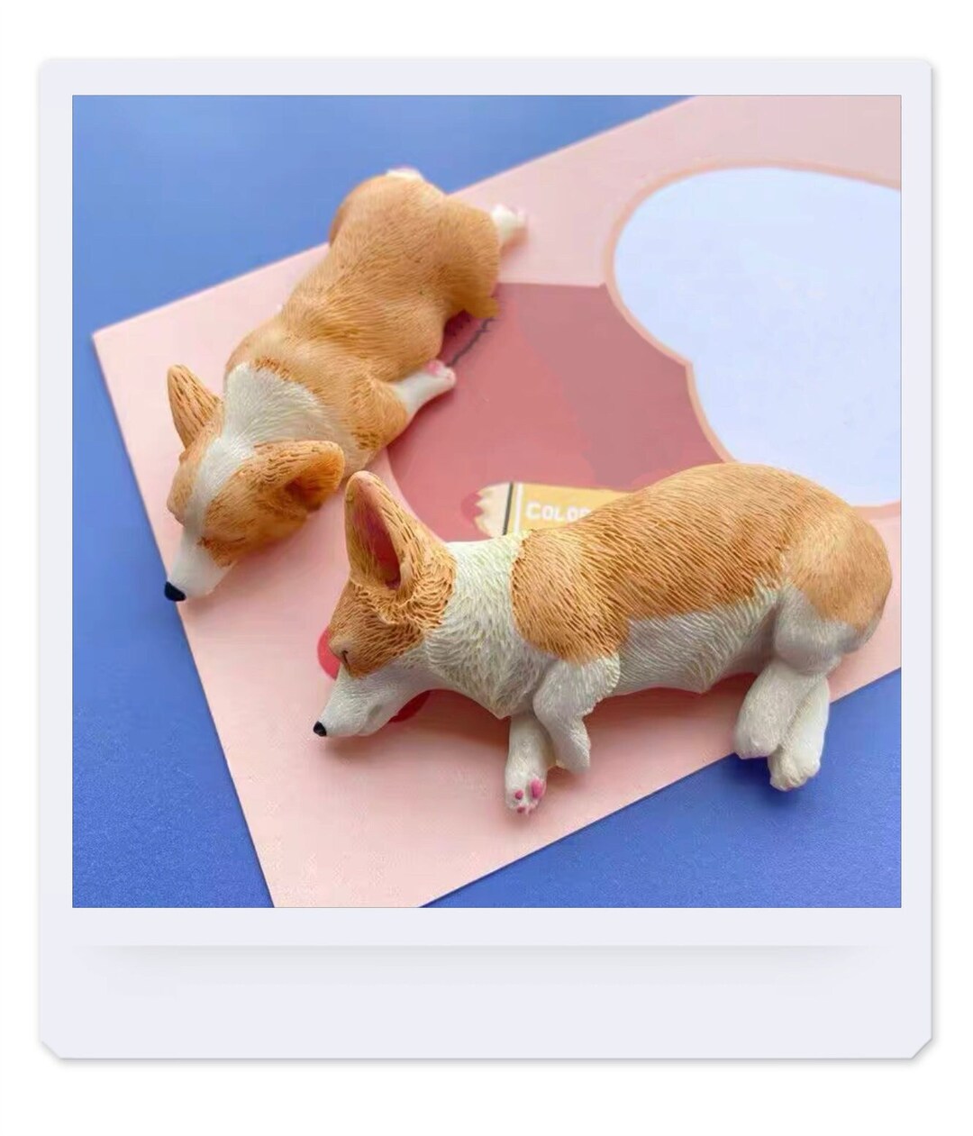 thumbnail image 2 of Cute Corgi Dog Magnets - 5 Inch Refrigerator Magnets For Car & Locker 2 of 11