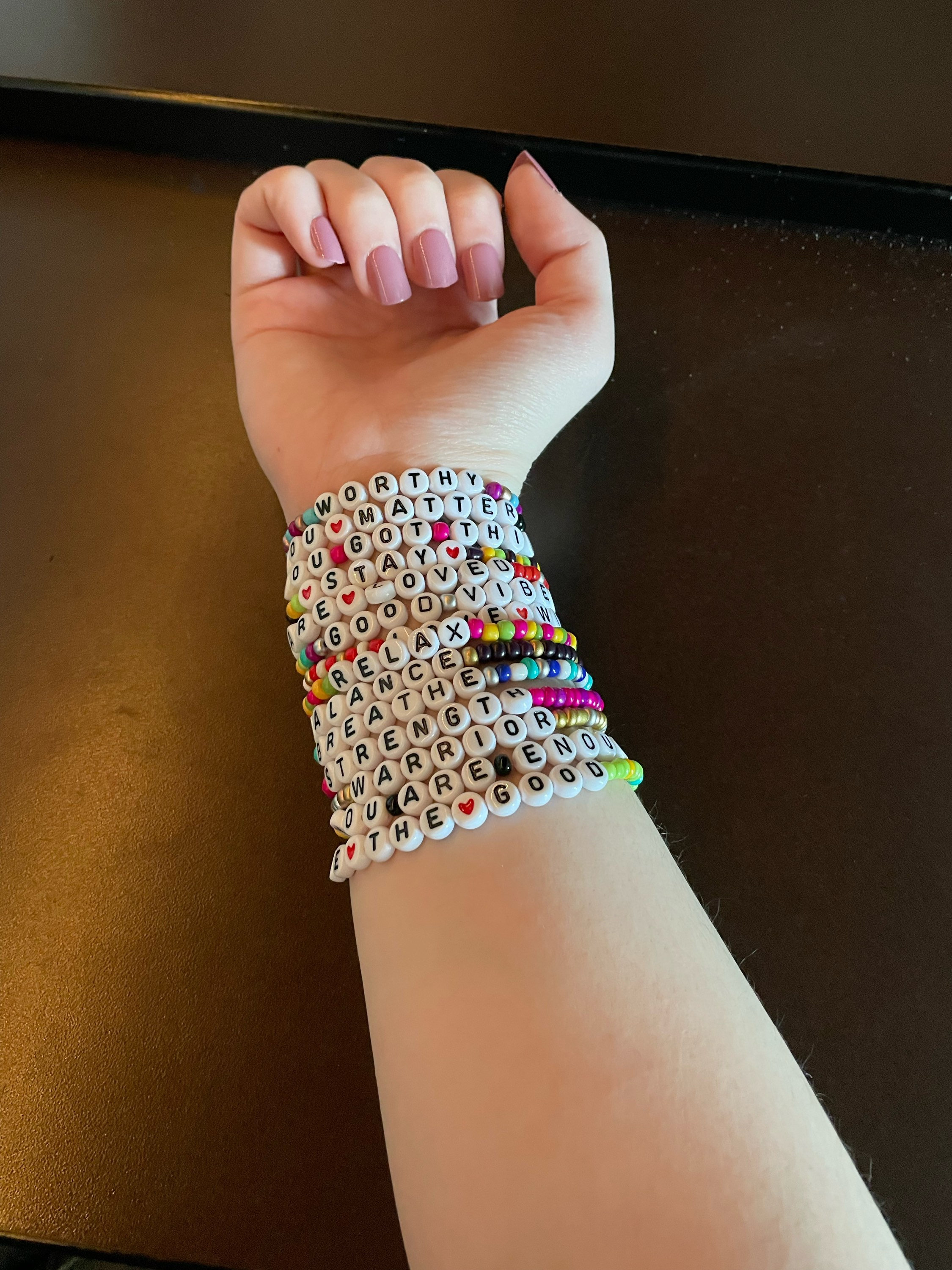 Cute sayings on bracelets sale