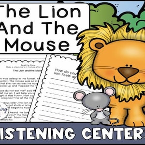 Der Löwe und die Maus Geschichte für Ihr Aesop&#39;s Fables Listening Center