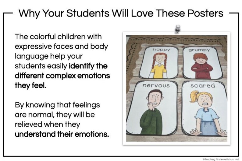 Emotions Posters for Identifying Feelings and Emotions at Your Zen Den ...