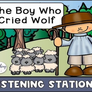 The Boy Who Cried Wolf Story For Your Aesop&#39;s Fables Listening Center