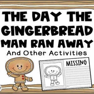 Gingerbread Classroom Activities
