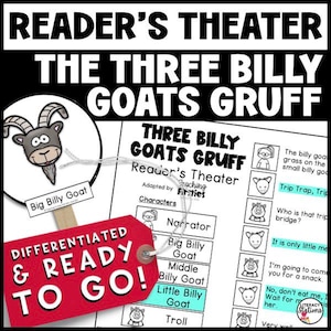 Three Billy Goats Gruff Reader’s Theater Scripts