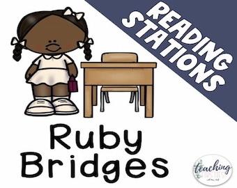 Leesstations - Ruby Bridges-activiteiten - Inclusief een VIDEO!