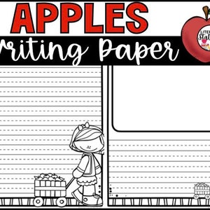 Apple Writing Paper