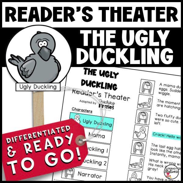 Ugly Script The Ugly Duckling - Reader's Theater Scripts - Etsy