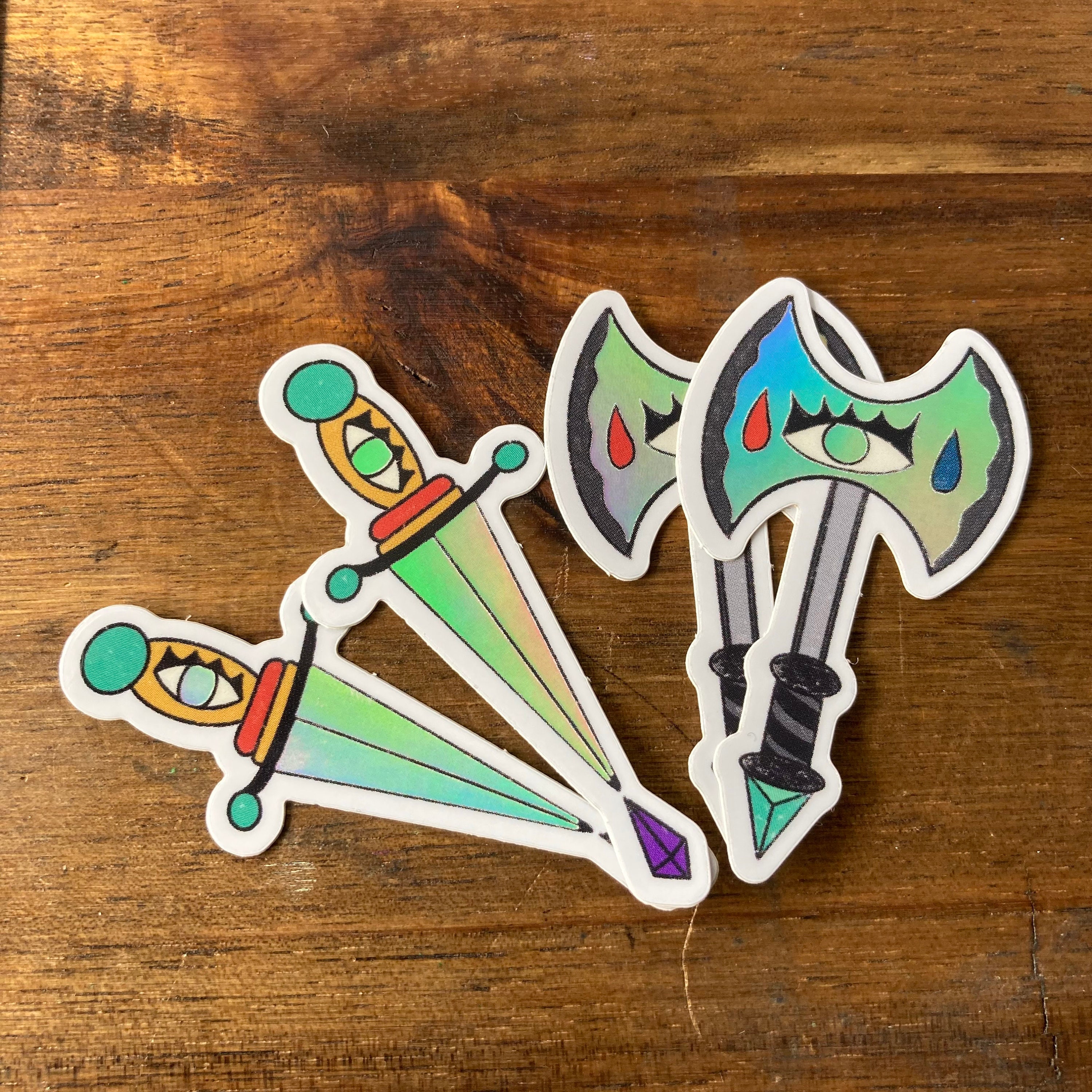 Battle Sticker Set - Etsy