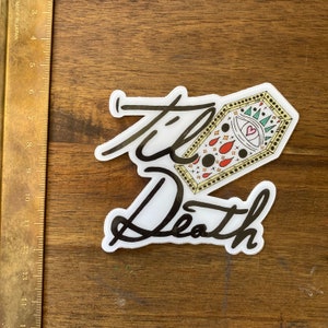 Til Death Schwerlast Sticker