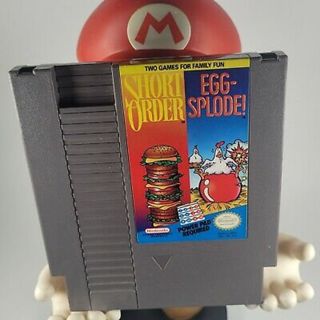 Short Order / Eggsplode Original Nintendo NES - Etsy