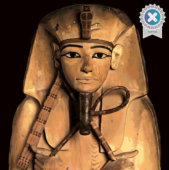 エジプト 可愛いステラ（平形石碑） I17-2 エジプト 可愛いステラ