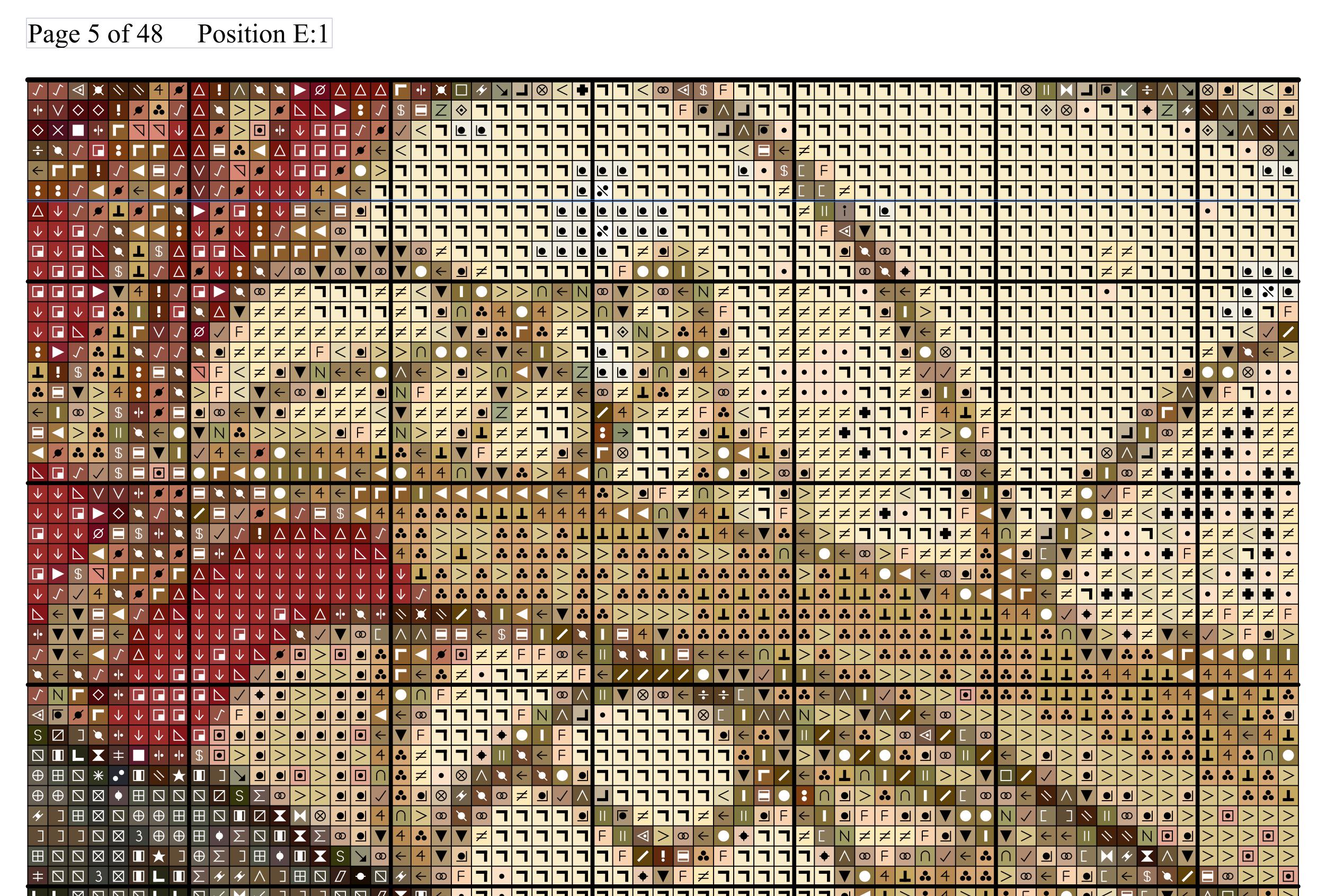 The Medieval Knight's Dilemma Cross Stitch Pattern, Inc Full Pattern ...