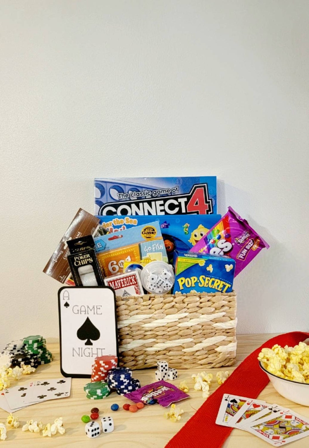 Kids Game Night Gift Set Under 6 Game Night Men Women Teen Etsy