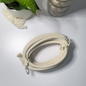 Cotton Filler Cord 25ft, 3/8in Piping Cord, Basket Coiling and Weaving ...