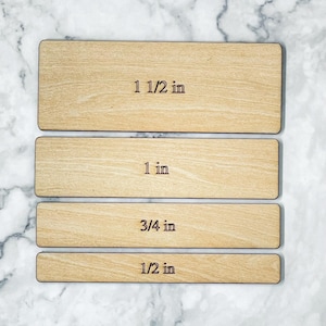 Wooden Laser Cut Macrame, Crochet and Yarn Spacers |Seperator Tool