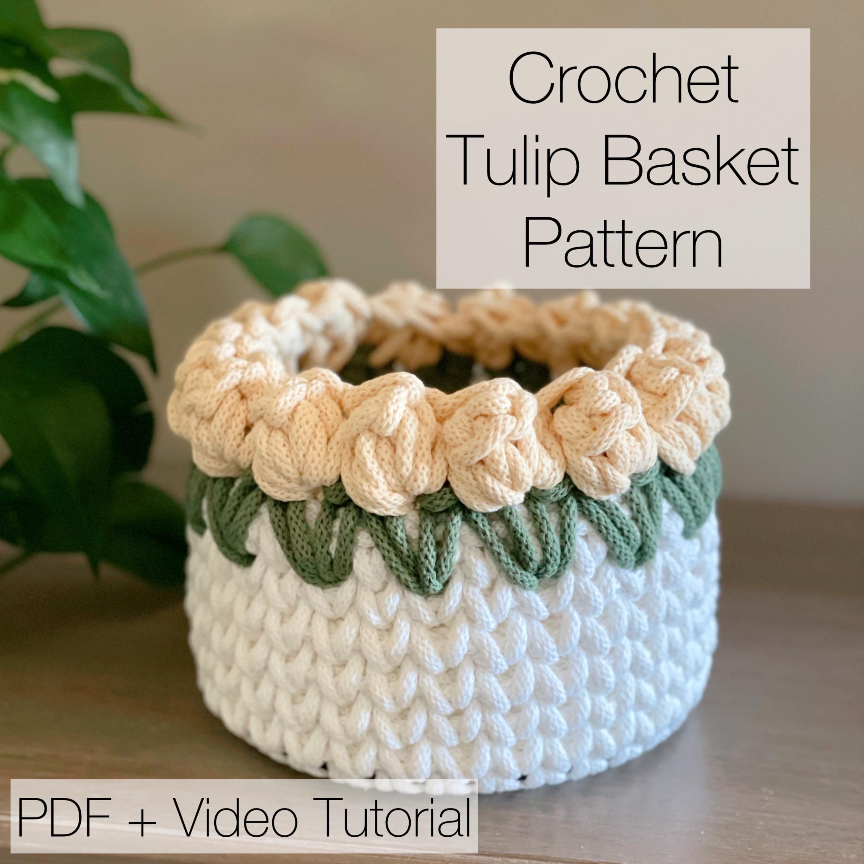 Tulip Basket - Etsy