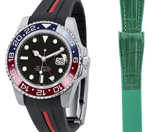 Cinturino in pelle rolex | Etsy Italia