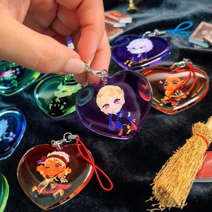 TWST Heart Acrylic Charm