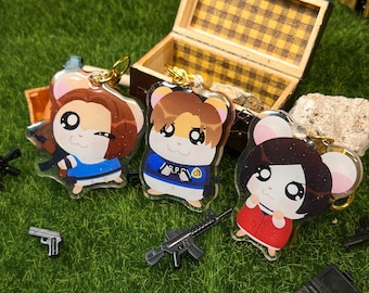 Resident Evil Hamster Acrylic Charms
