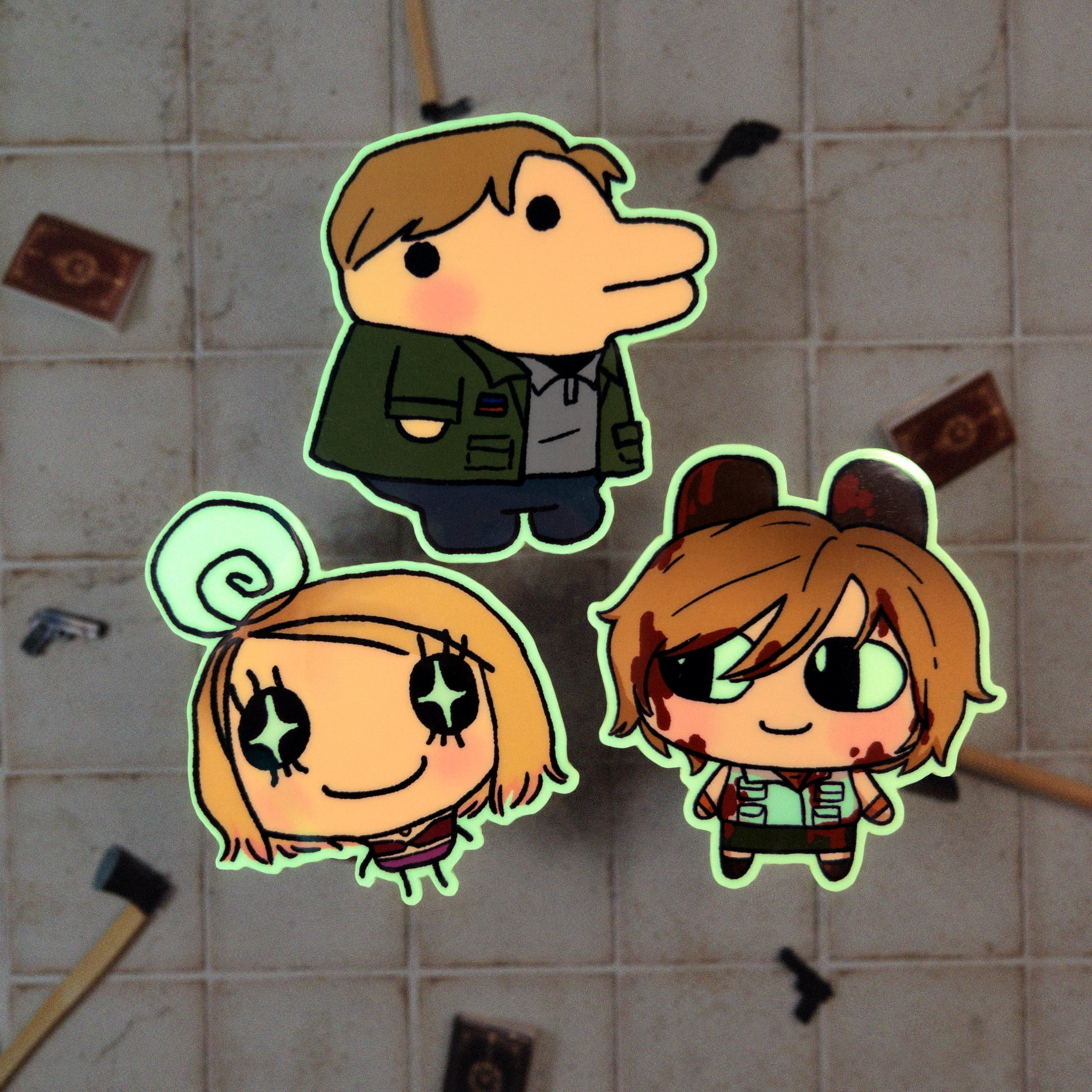 Silent Hill Stickers