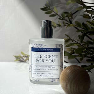 Parfum en vaporisateur personnalisé | Eau de parfum personnalisée | Parfum de niche fait main | Créez votre parfum signature