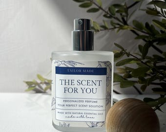 Custom Spray Perfume | Personalized Eau de Parfum | Handmade Niche Fragrance | Create Your Signature Scent