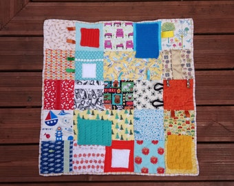 Dementievriendelijke lapquilt 'Talk to me'