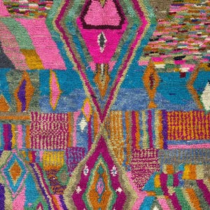 Berber Style Teppich: Lebendige Farben - Handgemachte Wolle, langlebig für den Innenbereich Bild 8