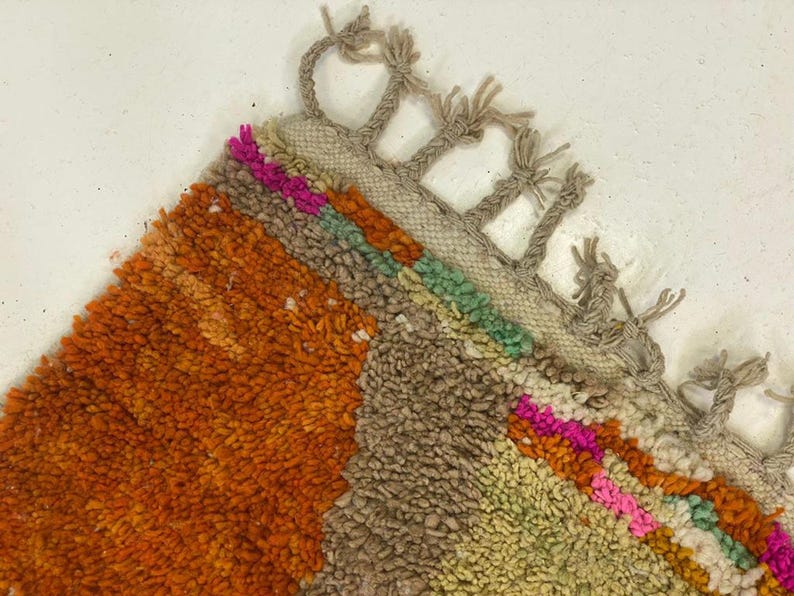Berber Style Teppich: Lebendige Farben - Handgemachte Wolle, langlebig für den Innenbereich Bild 14