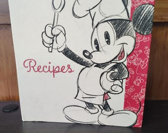 Disney Mickey Mouse Recipe Book | Hallmark | Recipe Cards
