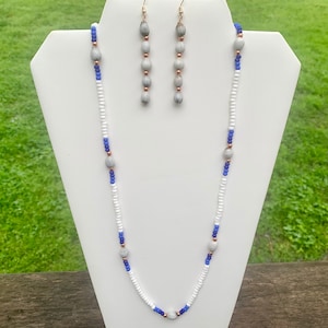 Authentic Cherokee &quot;Peace & Healing&quot; Corn Bead Necklace (Earrings sold separately)