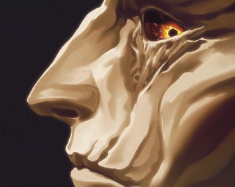 Eye of Zaun Print on SHIMMER PAPER
