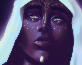 Mel Medarda Arcane Print on SHIMMER PAPER