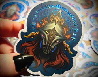 Viktor Herald HOLO FOIL STICKER